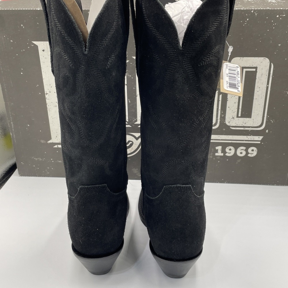 Dingo‎ Out West Women's Suede / Black Cowgirl Boots Size 9.5 NEW DI920 - Picture 4 of 7